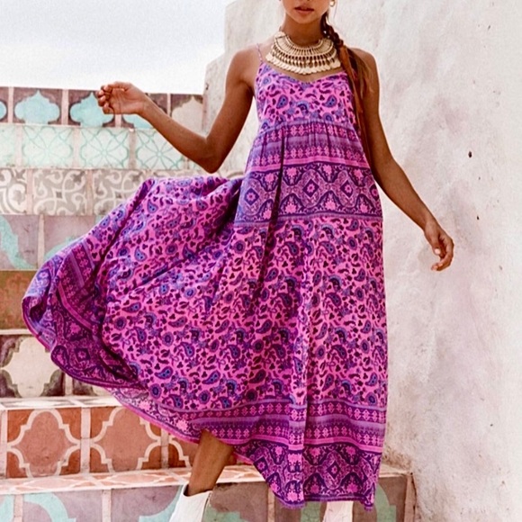 Spell Dresses & Skirts - 🌺🎉HP🎉🌺 Spell & The Gypsy Journey Strappy Maxi Dress Mulberry
